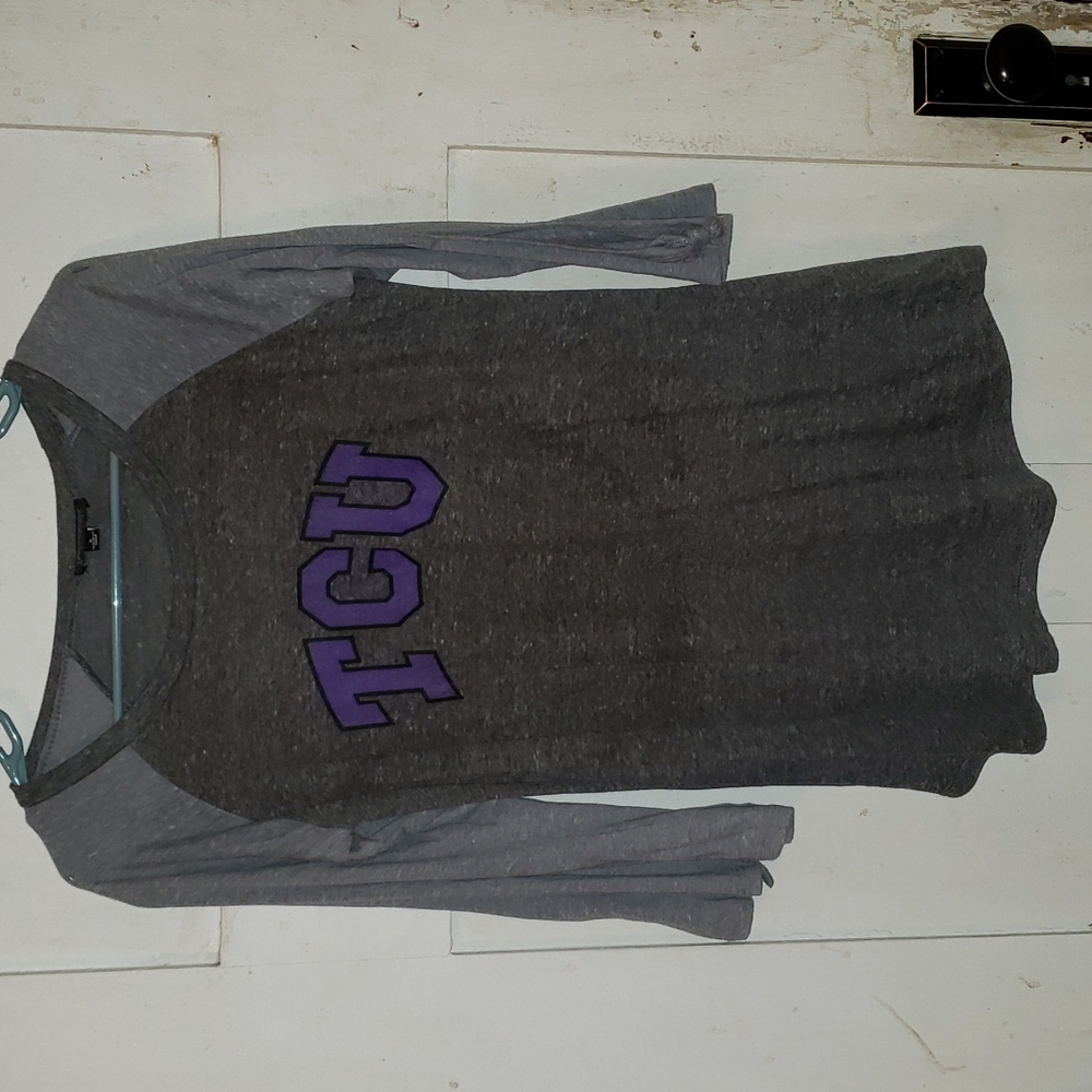 Ladies TCU Long sleeve shirt.